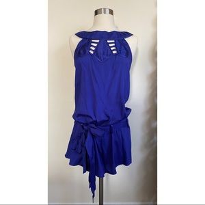 Silk sleeveless tunic